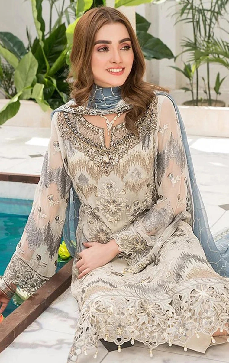 Designer Georgette With Embroidery Sequence Work Pakistani Suit